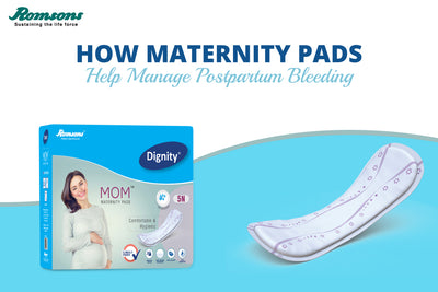 How Maternity Pads Help Manage Postpartum Bleeding ?