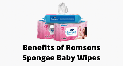Benefits of Romsons Spongee Baby Wipes