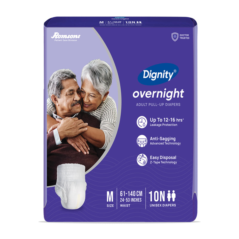Dignity Overnight Pull Up Adult Diapers ( Pant Style)