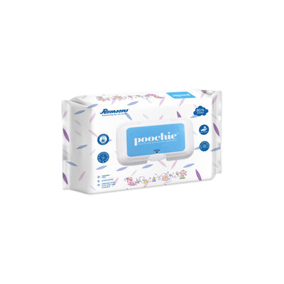Poochie 100% Biodegradable Baby Wipes