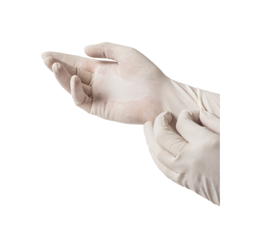 SurgiGrip Plus Sterile Disposable Latex Gloves romsons.in