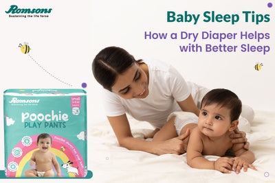 Baby Sleep Tips: How a Dry Diaper Helps with Better Sleep