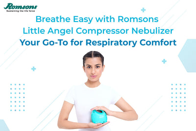 Breathe Easy with Romsons Little Angel Compressor Nebulizer: Your Go-To for Respiratory Comfort