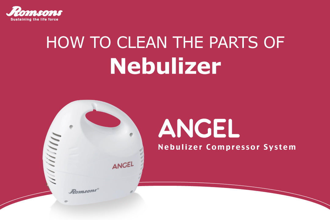 How to Clean the Parts of Nebulizer romsons.in
