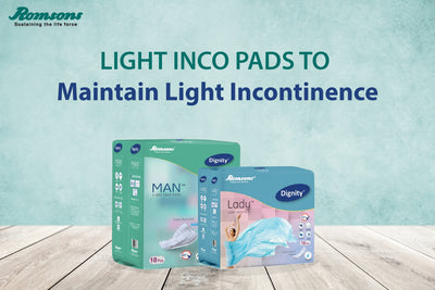Light Inco Pads To Maintain Light Incontinence