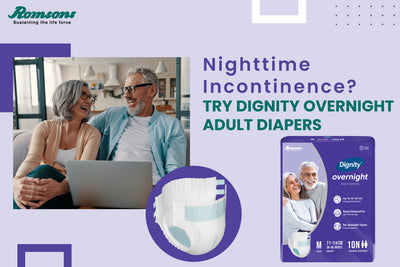 Nighttime Incontinence? Try Dignity Overnight Adult Diapers