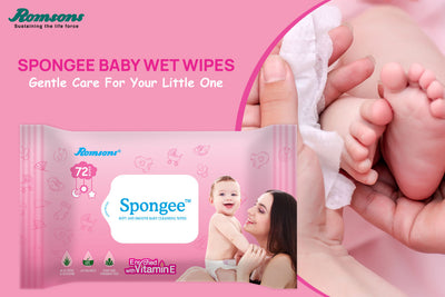 Spongee Baby Wet Wipes: Gentle Care for Your Little One