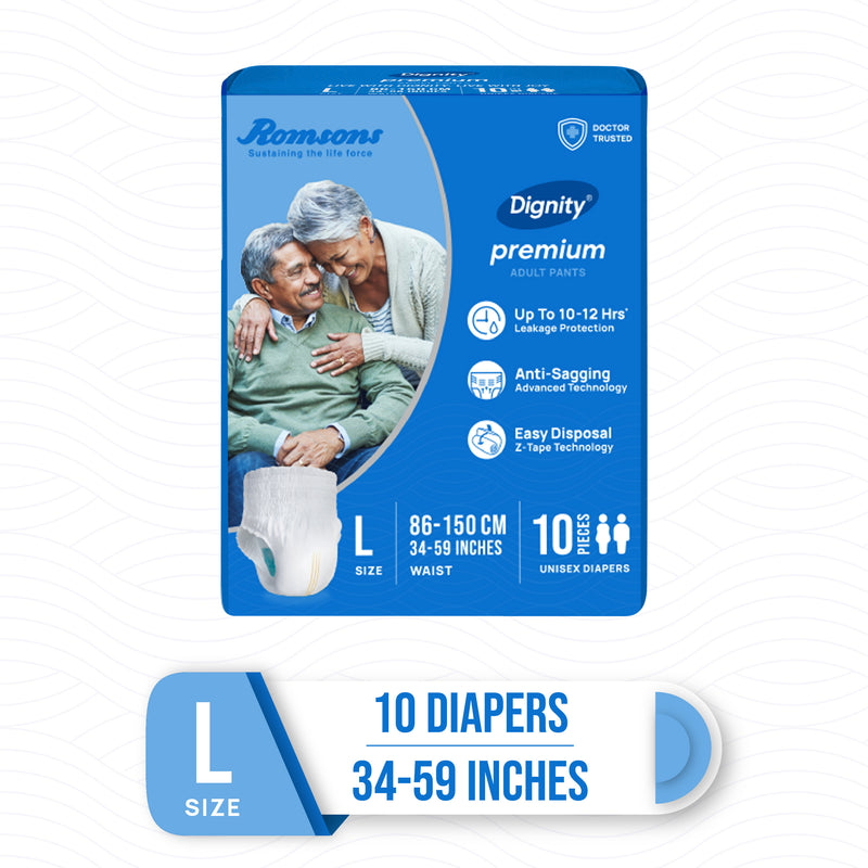 DIGNITY Premium Pant Style Adult Diapers