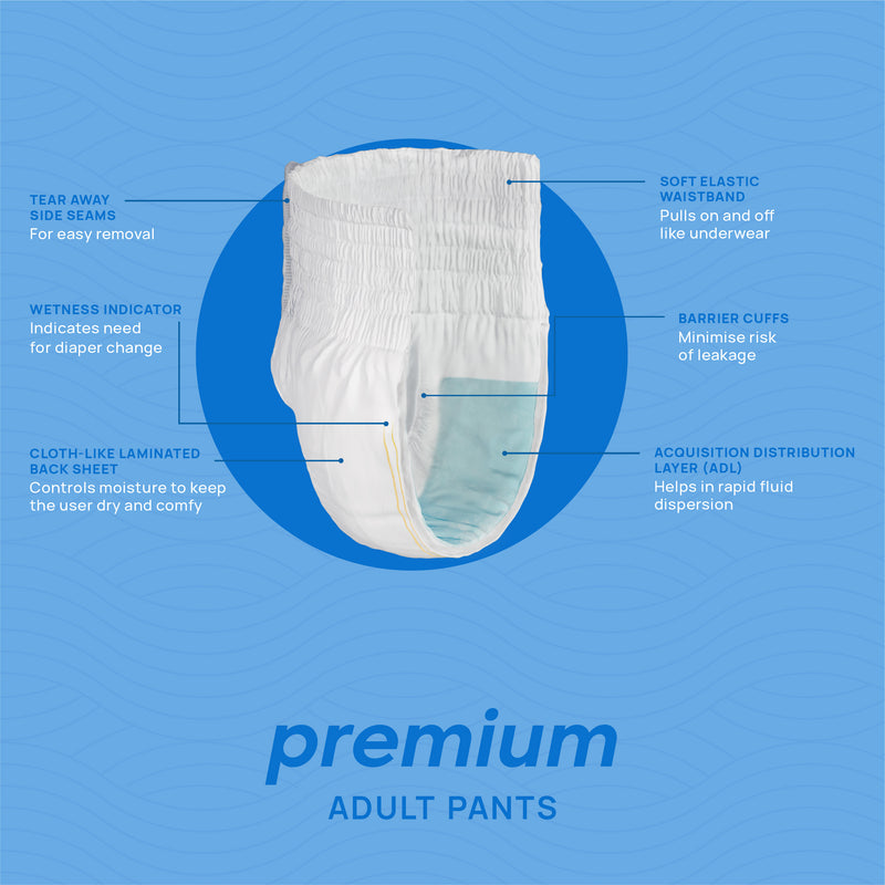 DIGNITY Premium Pant Style Adult Diapers