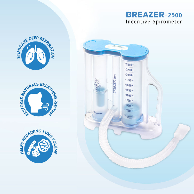 Breazer 2500 Volumetric Respiratory Exerciser