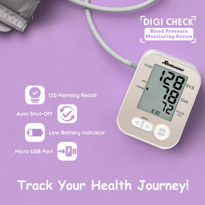 Romsons Digi Check Digital Blood Pressure Monitor