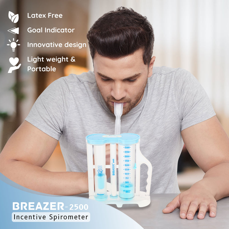 Breazer 2500 Volumetric Respiratory Exerciser