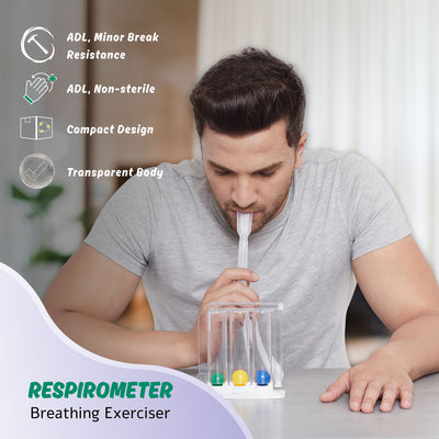 Romsons Respirometer Deep Breathing and Lung Exerciser