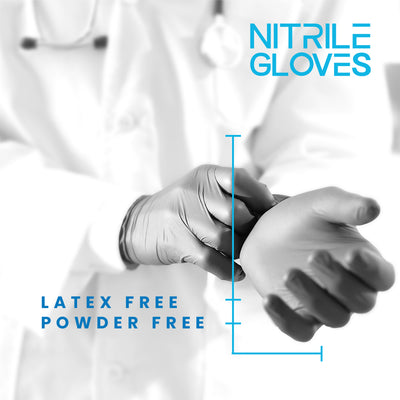 Blue Nitrile Examination Gloves