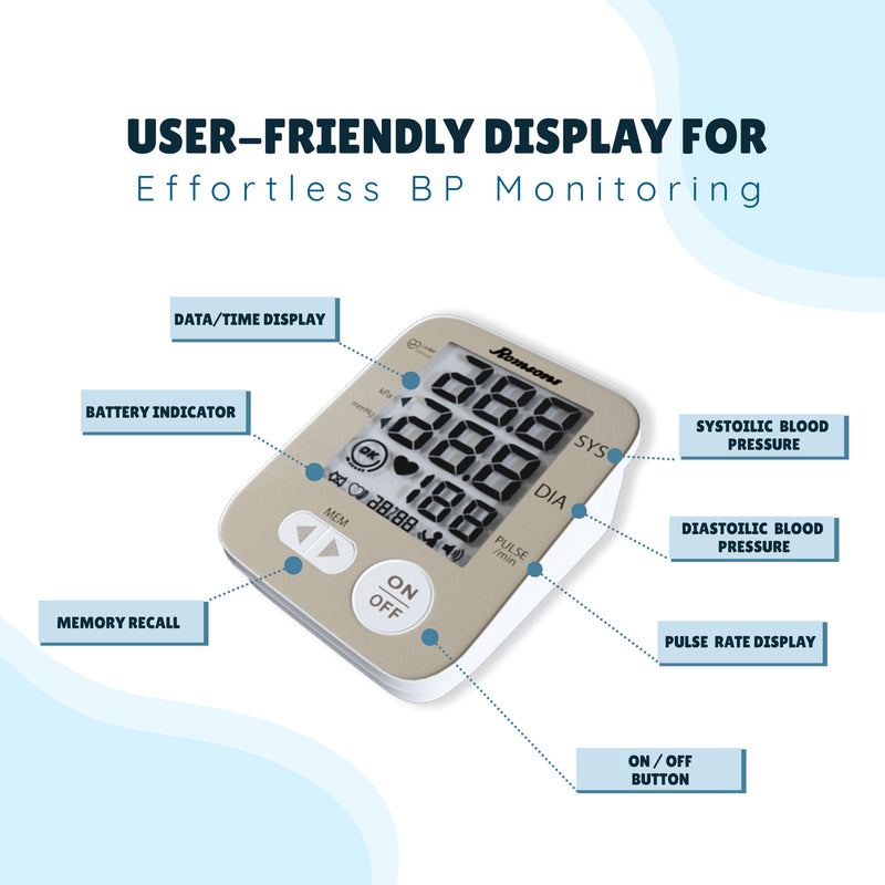 Romsons BPX Fully Automatic Digital Blood Pressure Monitor