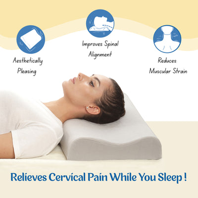 Romsons Cervical Pillow Contoured