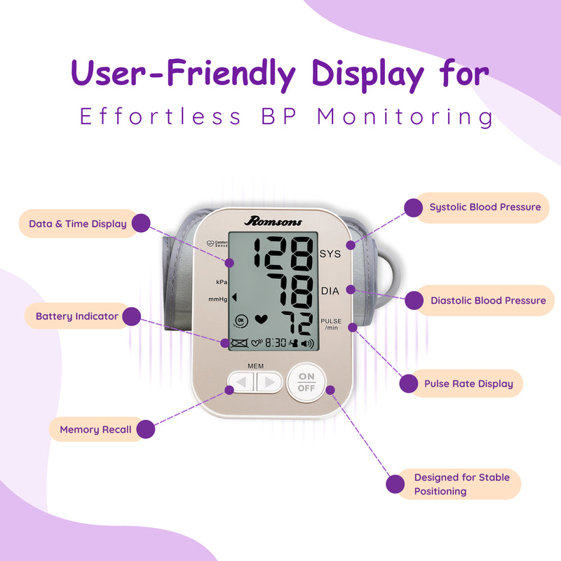 Romsons Digi Check Digital Blood Pressure Monitor
