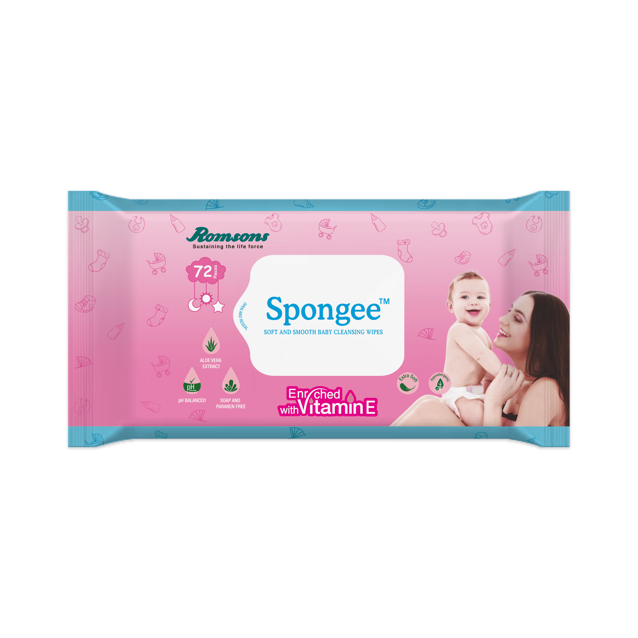 Diaper Wipes Wipes Box Cover Eastjing Wipes Dispenser, Baby Diaper Wipes Case, Tissue Storage Box, Easy Open Close Wet Wipe Container, Seal Design Prevent Moisture Los