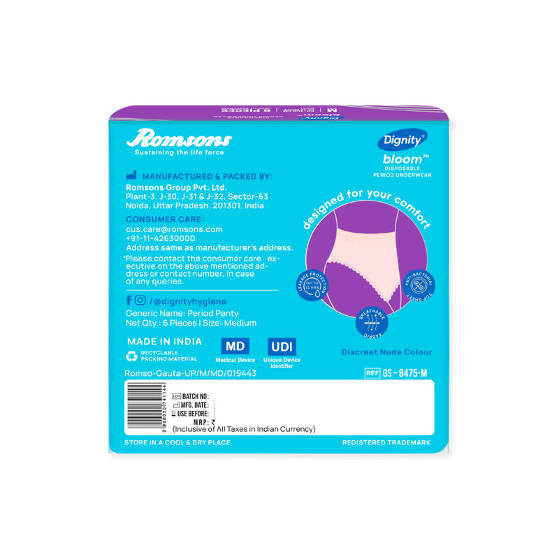 Dignity Bloom Disposable Period Panty