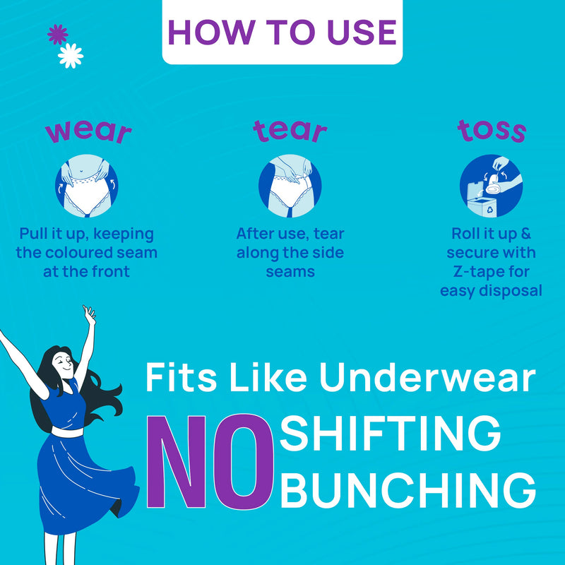 Dignity Bloom Disposable Period Panty