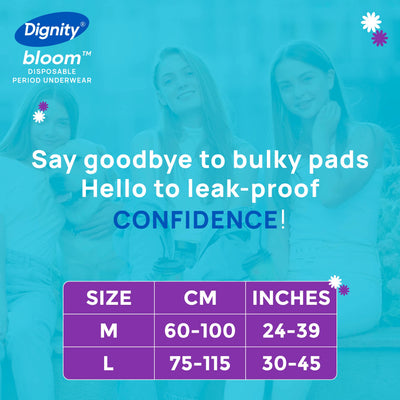 Dignity Bloom Disposable Period Panty
