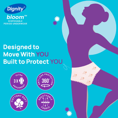 Dignity Bloom Disposable Period Panty