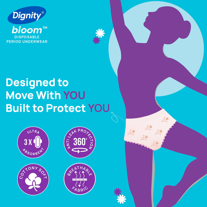 Dignity Bloom Disposable Period Panty