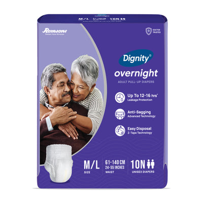 Dignity Overnight Pull Ups Adult Diapers With Comfit Mask