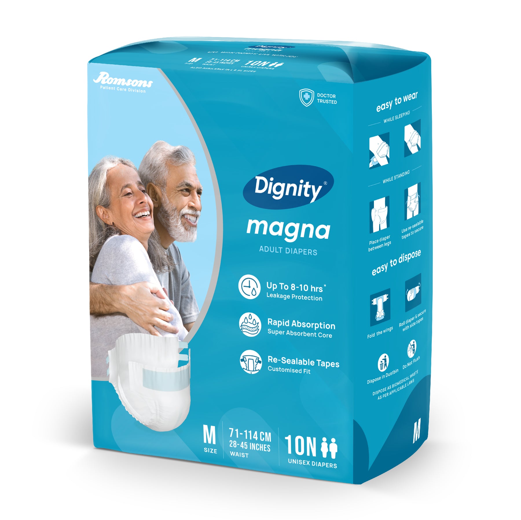 Order Dignity Magna Adult Diapers for Complete Leak-Proof