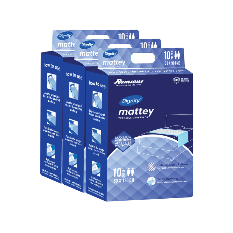 Dignity Mattey Disposable Tuckable Underpads