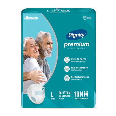 DIGNITY Premium Tape Style Adult Diapers