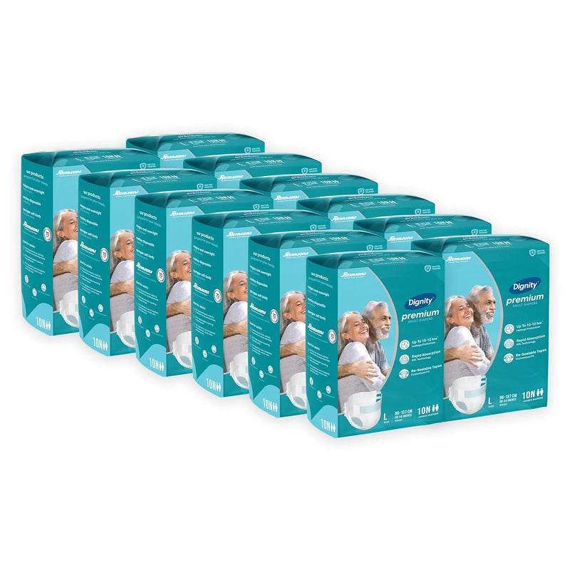 DIGNITY Premium Tape Style Adult Diapers