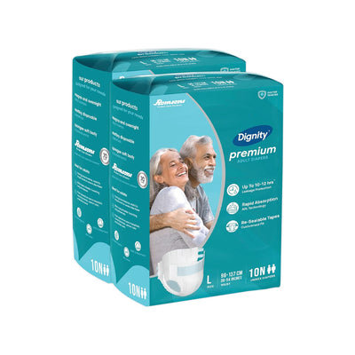 DIGNITY Premium Tape Style Adult Diapers