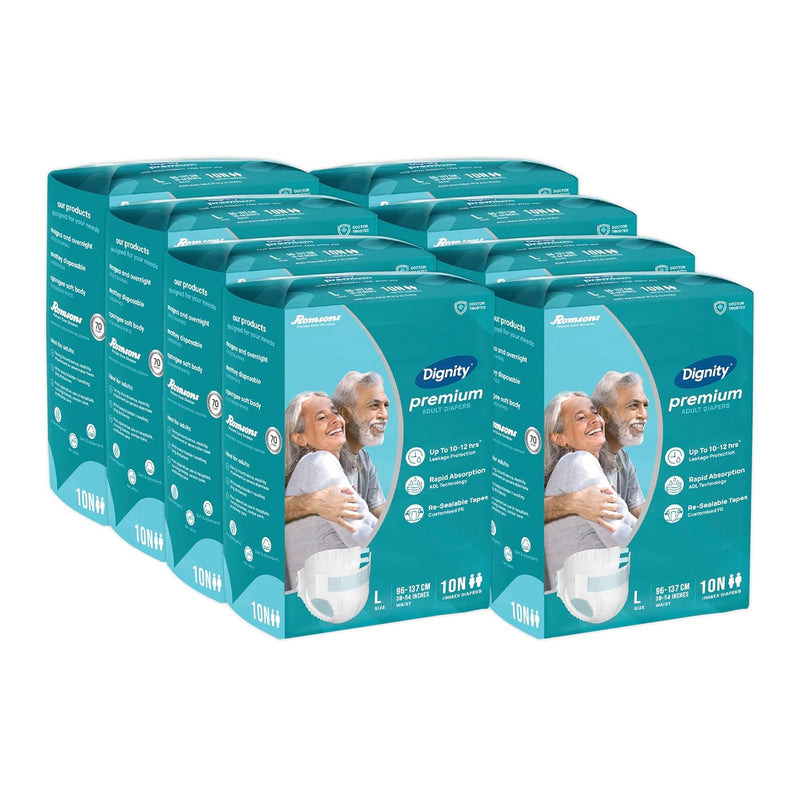 DIGNITY Premium Tape Style Adult Diapers