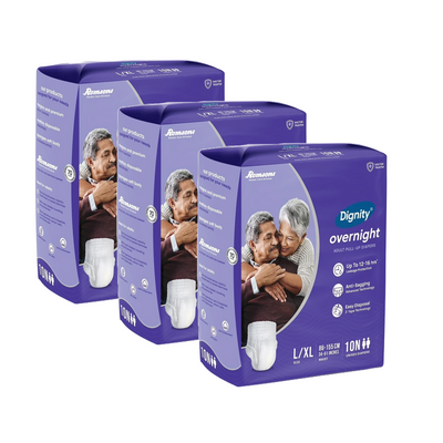 Dignity Overnight Adult Diapers ( Pant Style)
