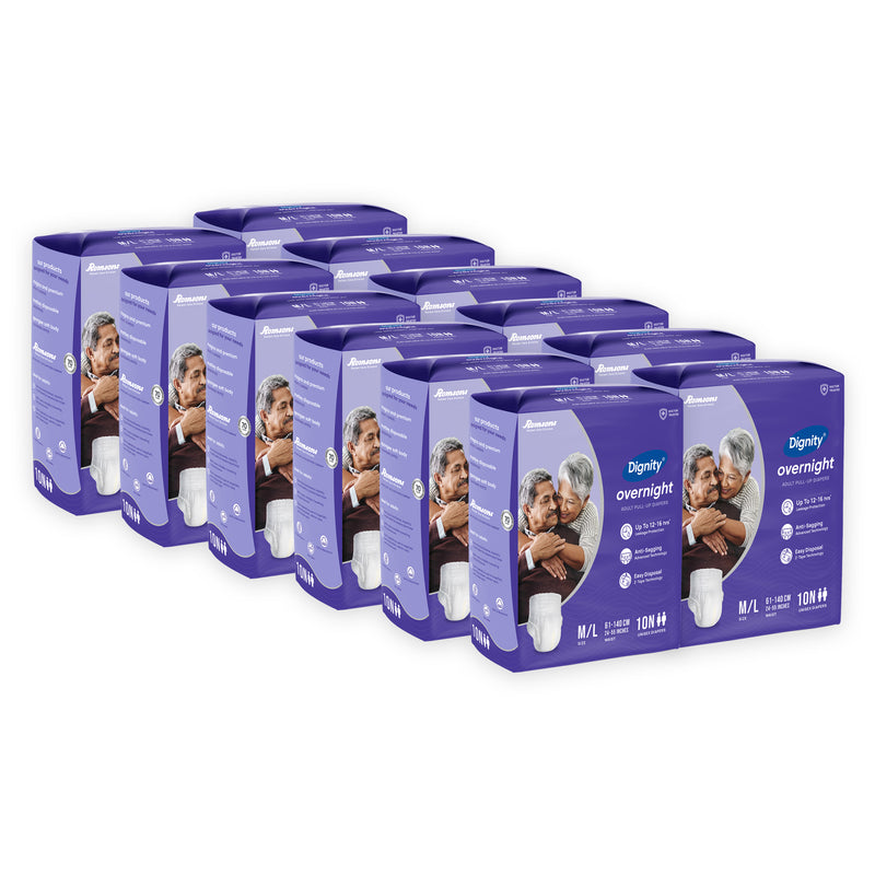 Dignity Overnight Adult Diapers ( Pant Style)
