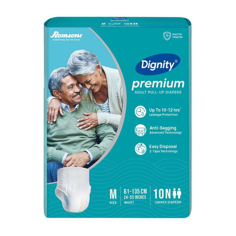 Dignity Premium Pull Up Adult Diapers (Pant Style)