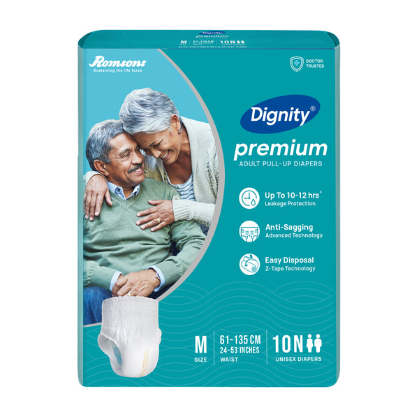 Buy Dignity Premium Pull Up Adult Diapers for Leak Control
