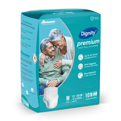 Dignity Premium Pull Up Adult Diapers (Pant Style)