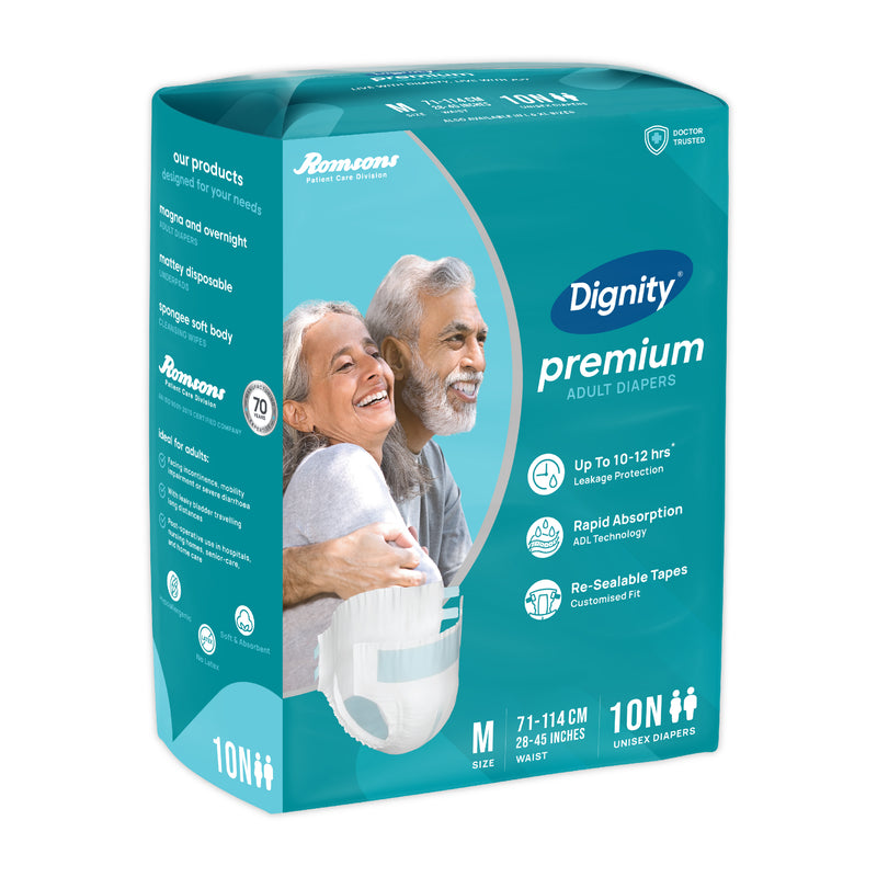 Dignity Premium Adult Diapers ( Tape Style )