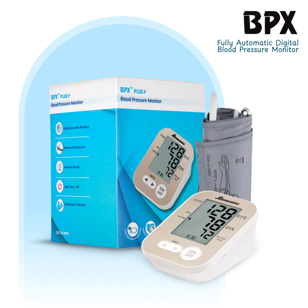 Digital Blood Pressure Monitor For Home Use - Automatic Upper Arm Cuff With Large LED Display & Irregular Heartbeat Detection