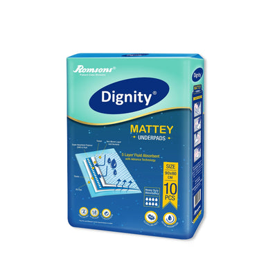 Dignity Mattey Disposable Underpads (BOGO)