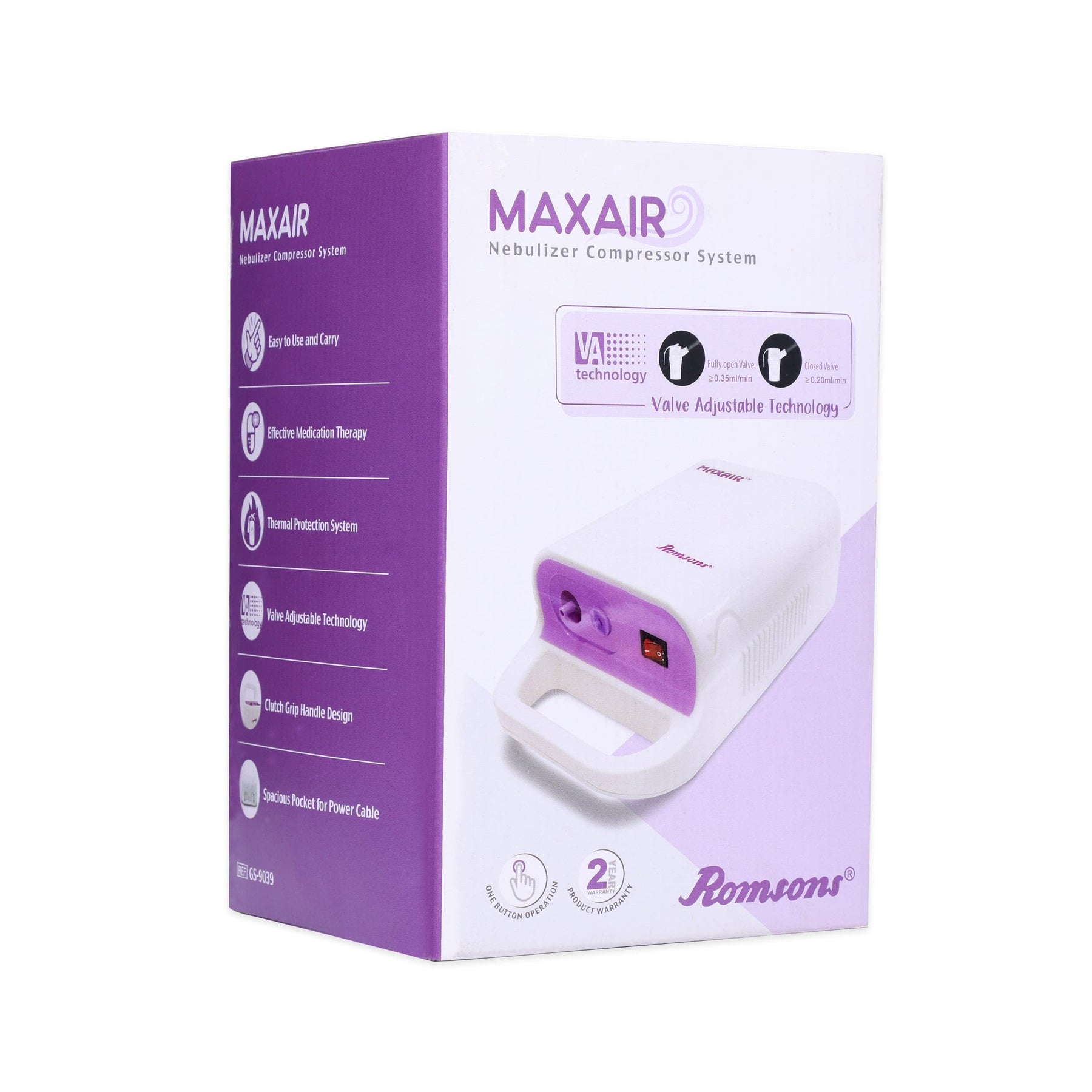 Max 2 Inhaler Max Air Nebulizer – romsons.in