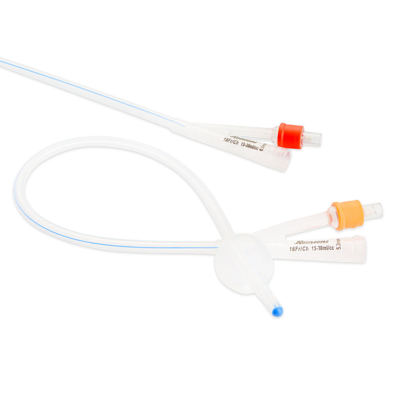 Silicone Catheter | Silko Cath Silicone Foley Balloon Catheter