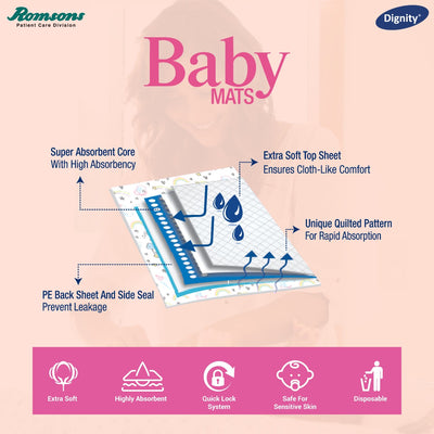 Dignity Disposable Baby Changing Mats
