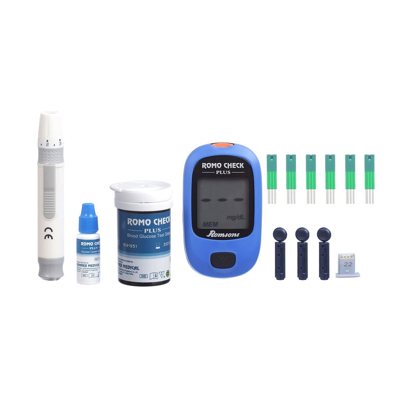 Romo Check Plus Blood Glucometer