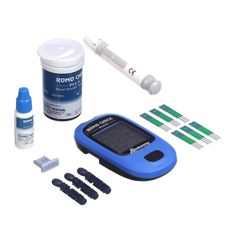 Romo Check Plus Blood Glucometer