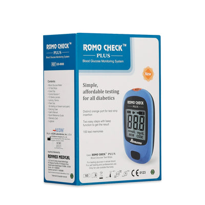 Romo Check Plus Blood Glucometer