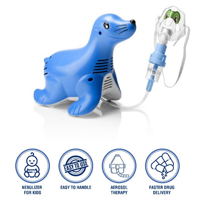 Sami the Seal Compressor Nebulizer Machine for Kids